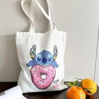 Stitch bag crossbody bag STITCH cartoon peripheral cute canvas bag shoulder bag Lilo and Baby same style  Multicolor