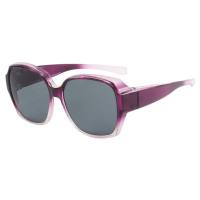 Myopie-Set Sonnenbrillen für Damen, High-End-Sonnenbrillen für Herren, Trendy Sonnenbrillen für den Sommer-Sonnenschutz und UV-Schutz  Lila