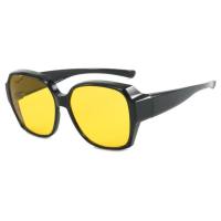 Conjunto de óculos de sol para miopia para mulheres, óculos de sol de alta qualidade para homens, óculos de sol da moda para proteção solar de verão e proteção UV  Multicolorido