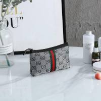 Clutch bag, internet celebrity travel cosmetic bag, portable toiletry bag, mobile phone and coin storage bag with large capacity  Gray