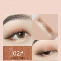 Penifen two-color gradient eye shadow highlight eye shadow pearlescent glitter earth color non-smudge makeup lazy eye shadow stick  Multicolor 4