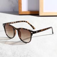 Venta caliente de la tendencia de la moda de la protección solar de las gafas de sol del clavo del arroz del nuevo estilo  Leopardo