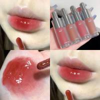 CAPPUVINI small bottle lip gloss, colored lip lipstick, lip glaze, mirror water-glossy nude lip gloss, female honey oil  Multicolor 4