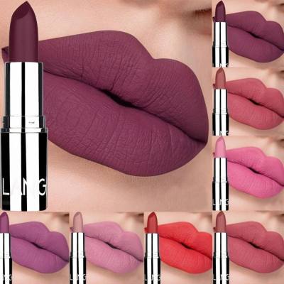 Langmani 8-sided silver matte lipstick is not easy to stick to cup lipstick