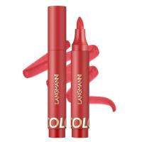 LANGMANNI Nuova penna per rossetto liquido Matita per labbra liquida Rossetto a tre colori colorato impermeabile e migliorato  Multicolore 3