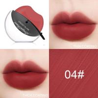 Smooth makeup, lazy lip-shaped lipstick, lipstick that is not easy to fade, matte makeup effect, matte lipstick, bright red lipstick  Multicolor 3