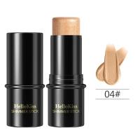 HelloKiss highlight brightening repair stick three-dimensional face base multi-color highlight shadow concealer makeup  Multicolor