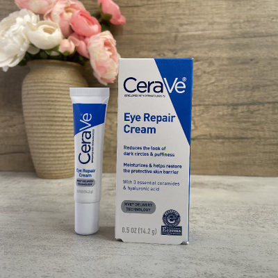 CeraVe CeraVe Crema Hidratante Reparadora para Ojos Mejora y Disminuye las Ojeras y la Reparación de Hinchazón 14,2g