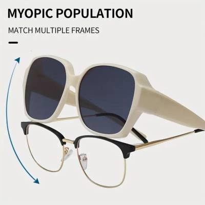مجموعة Myopia النظارات الشمسية للنساء، النظارات الشمسية الراقية للرجال، النظارات الشمسية العصرية للحماية من أشعة الشمس في الصيف والحماية من الأشعة فوق البنفسجية