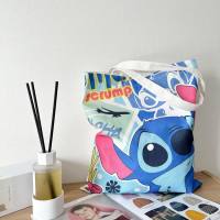 Stitch bag crossbody bag STITCH cartoon peripheral cute canvas bag shoulder bag Lilo and Baby same style  Multicolor