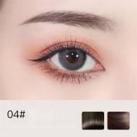 Meixier small gold bar eyebrow pencil, extremely fine gold chopsticks, is waterproof and sweat-proof, long-lasting, does not smudge, does not take off makeup, and is natural  grey