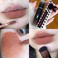 Cappuvini reverse macaron lip mud lip glaze matte matte velvet whitening lip gloss students affordable lipstick  Multicolor 6