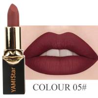 Top Makeup Products Amazon Hot Sale 6 Color Matte Moisturizing Lipstick Hard to Touch Cup Waterproof lipstick  Multicolor 2