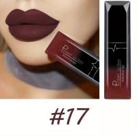 Pudaier 21 color matte liquid lipstick lip gloss does not stick to the cup and does not fade lip glaze  Multicolor 6