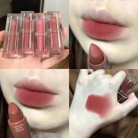 Cappuvini transparent acrylic lipstick matte matte romantic lipstick cinnamon white peach oolong student whitening  Multicolor 6