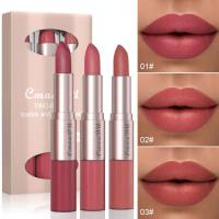 CmaaDu 3-pack 2-in-1 lipstick and lip gloss  Multicolor 4
