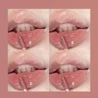CAPPUVINI small bottle lip gloss, colored lip lipstick, lip glaze, mirror water-glossy nude lip gloss, female honey oil  Multicolor1