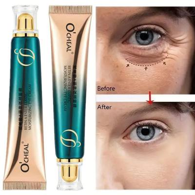 Retinol moisturizing and Moisturizing Firming Eye Cream desalinates fine lines and dark circles