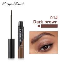 Peel-off eyebrow gel dye eyebrow cream for women, long-lasting waterproof non-fading eyebrow dye for lazy beginners  dark brown