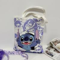 Stitch bag crossbody bag STITCH cartoon peripheral cute canvas bag shoulder bag Lilo and Baby same style  Blue