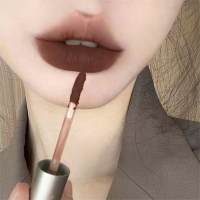 DIXI small silver tube lip glaze velvet matte whitening lip mud girl natural all-match live new makeup  Multicolor 5