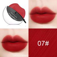 Smooth makeup, lazy lip-shaped lipstick, lipstick that is not easy to fade, matte makeup effect, matte lipstick, bright red lipstick  Multicolor 6