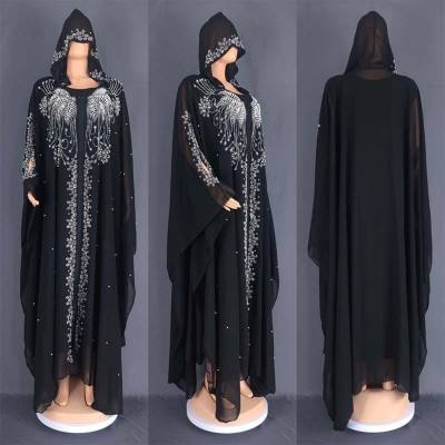 Muslim robes plus size women's clothing European and American popular long dresses Middle Eastern burqa clothes
