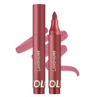 LANGMANNI New Liquid Lipstick Pen Liquid lipliner Waterproof and Enhanced Colorful Three color Lasting Lipstick  Multicolor 2