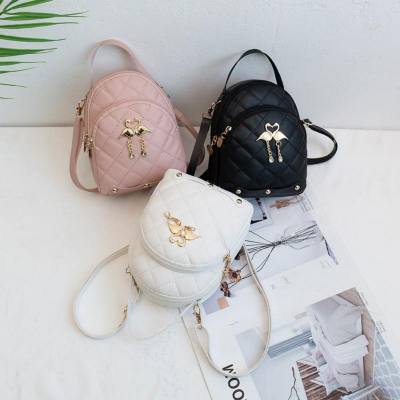 Embroidered small bag, women's bag, new fashion trend, niche design, Instagram backpack