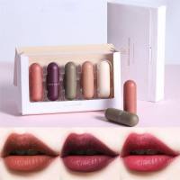FLASHMOMENT capsule lipstick makeup Southeast Asia Internet celebrity student lipstick cosmetics set  Multicolor1