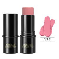 HelloKiss highlight brightening repair stick three-dimensional face base multi-color highlight shadow concealer makeup  Pink