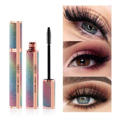 VIBELY Starry Sky Lengthening Mascara Thick Curled Waterproof Long-Lasting Sweat-Proof No Smudge Online Hot Sale Live Broadcast