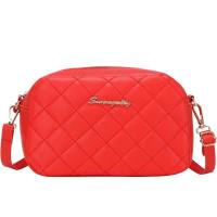 Embroidered camera bag, Christmas new single shoulder bag, diamond cross body bag, fashionable bag for women  Red