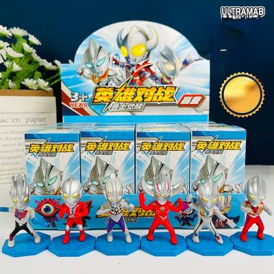 Ultraman Zero blind box toy two-dimensional hand-made anime character model set