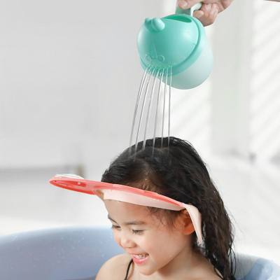 Piccolo coniglio cartone animato addensato tazza di shampoo per bambini soffione doccia bambini neonato con coperchio cucchiaio da bagno paletta per acqua