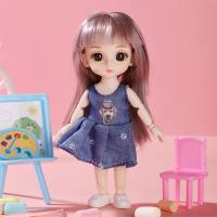 Boneca princesa terno lolita pequena barbie boneca crianças menina brinquedos podem ser mudados música boneca local  Multicolorido