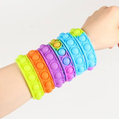 Pioneer Bracelet Rat Killer Fun Colorful Silicone Bracelet Wholesale Educational Stress Relief Toy I Am a Master