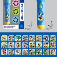 Lampe de poche à projection pour enfants, jouet lumineux  Multicolore