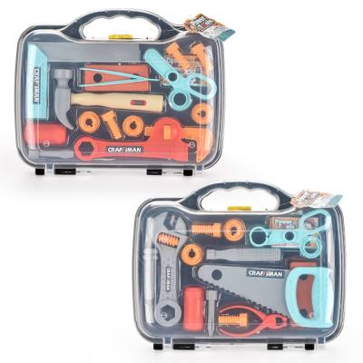 Neue Außenhandels-Kinderwerkzeuge Koffer Demontage und Montage Projekt Aufbewahrungsbox für Jungen und Mädchen DIY zusammengebautes Spielhausspielzeug