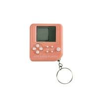Colgante educativo de la descompresión de los mini llavero del juguete de la consola de juegos de Tetris del PDA niños  naranja