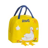 New 3D three-dimensional lunch bag cartoon handbag lunch bag insulated lunch box bag student lunch bag insulated bag  Multicolor