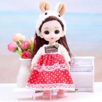 Douyin Hot Selling Doll Princess Loli Constant Trend Confused Barbie Girl Toy Transformable Children's Girl Toy  Hot Pink