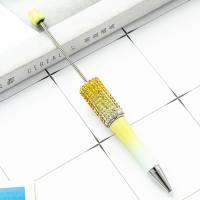 Gradient DIY diamond bead pen diamond beaded ballpoint pen  Multicolor