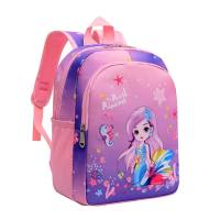 Cute Mermaid Schoolbag for Girls Kindergarten Lightening Children's Backpack Foreign Trade Unicorn Backpack  Multicolor