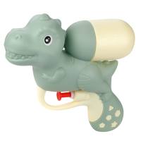 Pistola de agua para niños, juguete versión Q, pistola de agua de dinosaurio unicornio, juguete de aerosol para agua para baño de bebé, pistola de agua para playa  gris