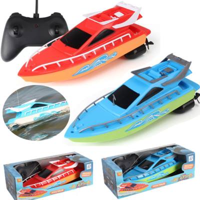 Wireless remote control boat long range long range electric remote control boat speedboat water children's toy
