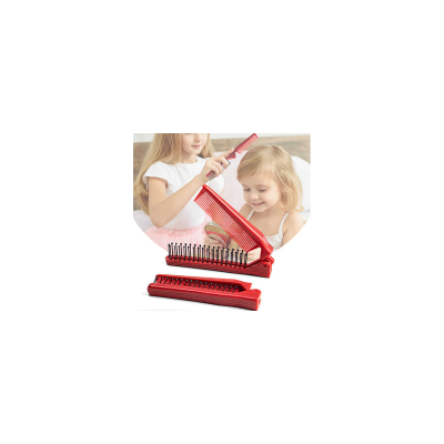 Children's folding comb for baby girls with fancy braiding patterns