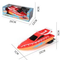 Wireless remote control boat long range long range electric remote control boat speedboat water children's toy  Red
