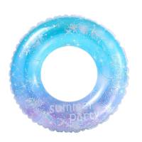 Wanmei INS Internet celebridad engrosada danesa retro piruleta anillo de natación simple sirena inflable anillo de natación axila  Multicolor