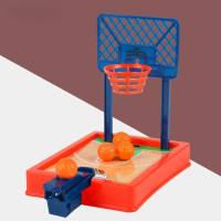 Desktop Toy Basketball Machine Educational Toy  Deep Blue